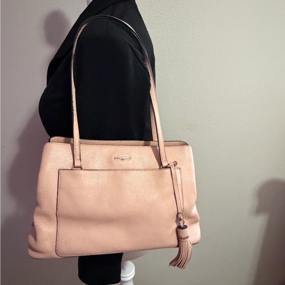 Karl Lagerfeld Blush Pink Shoulder Bag - Picture 14 of 15